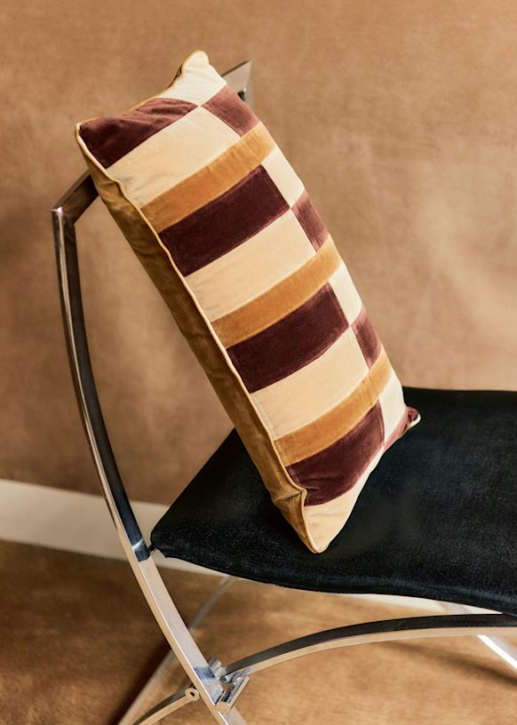 Cushion Velvet Patchwork - Small model