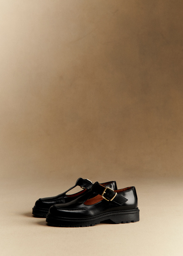 Violette Babies - Vintage Bordeaux - Bovine leather - Sézane