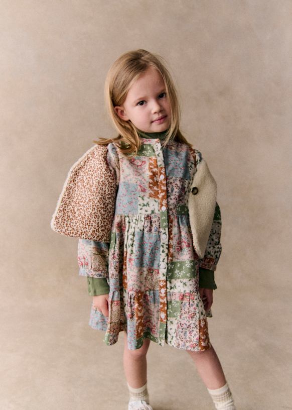 Veste D'hiver Matelassée Karla Junior Pour Fille - 100% Polyester Recyclé, Imperméable, Respirante, Coupe-vent - Certifié Öko-Tex