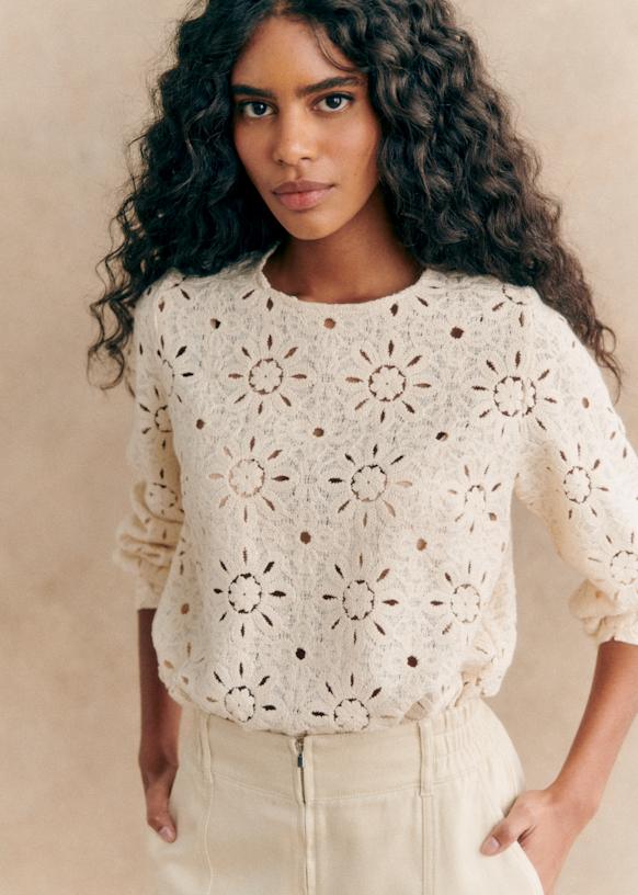 Faux col blanc en gupure de coton | Fashon, Lace collar, Lace