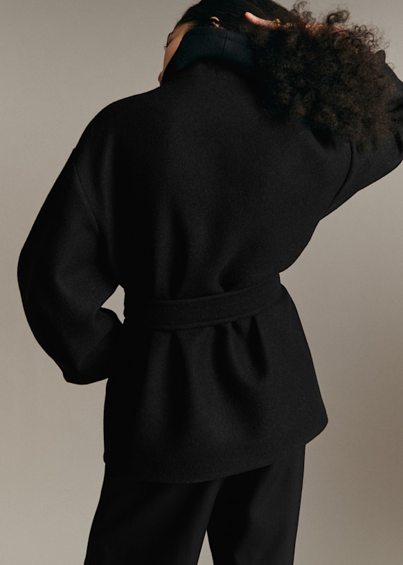 Fernand Coat - Burnt Orange - Wool - Sézane