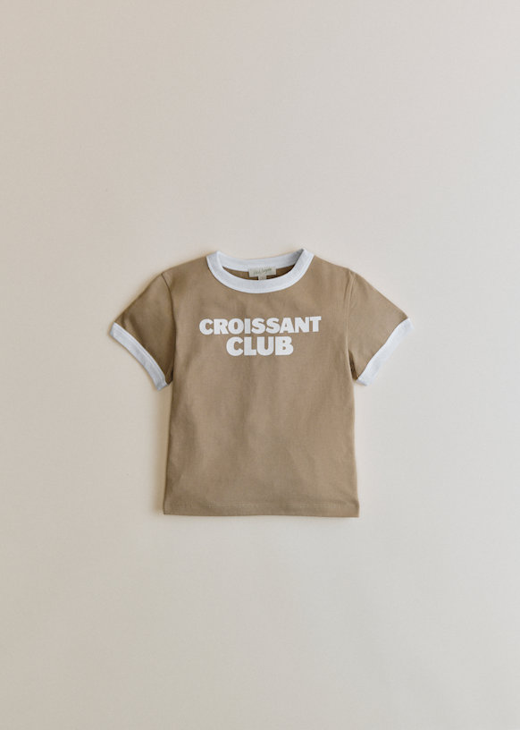 Pio Enfant T-Shirt - Latte / Ecru - Organic cotton - organic