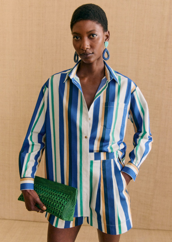 Max Shirt - Sézane x Momonì - Sicilia - Organic cotton - organic