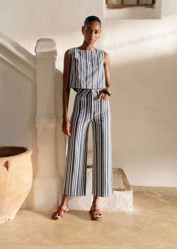 Davy Top - Swim Stripes - Organic Cotton - Sézane