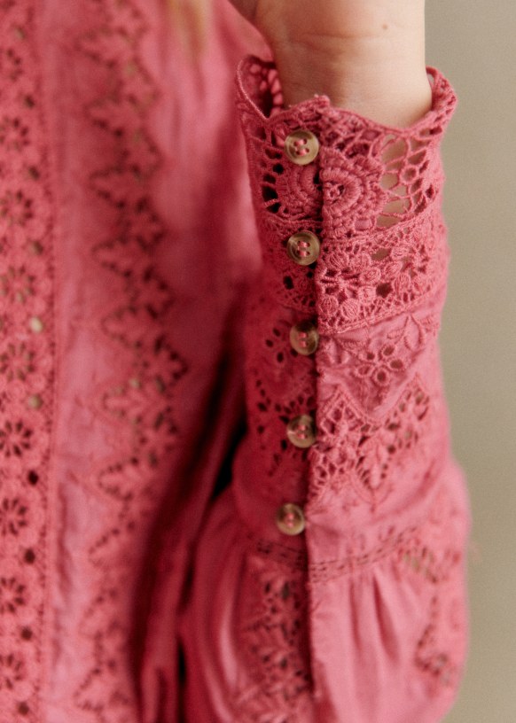 Chemise rosa sezane outlet