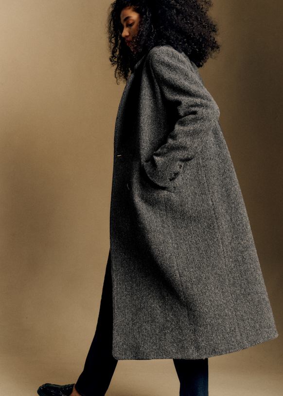 Manteau Jefferson - Noir Gris