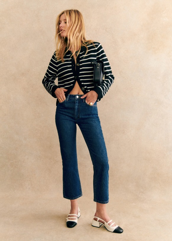 Laurence Trousers - Denim - Organic cotton - textile made from
