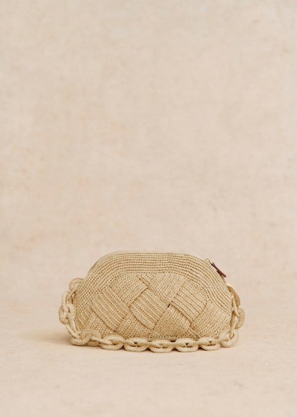 Sac raphia sezane store