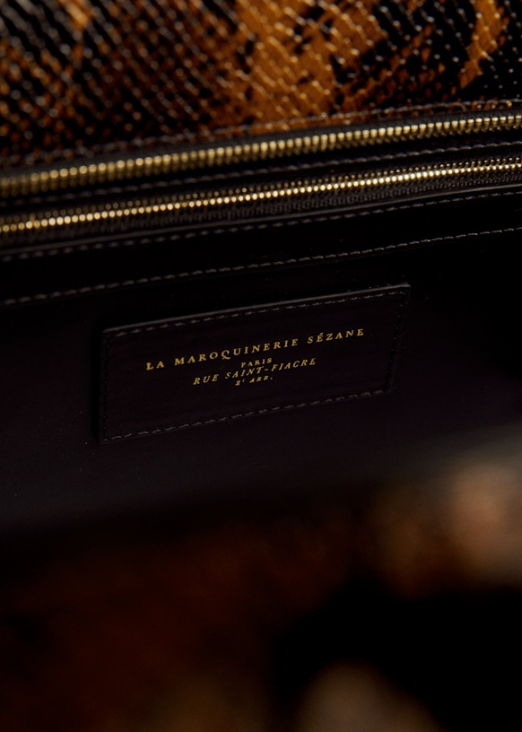 Gabin Bag - Taupe - Bovine leather - Sézane