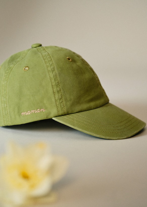 THRIFT スリムニュースボーイキャスケット 別注オリーブ