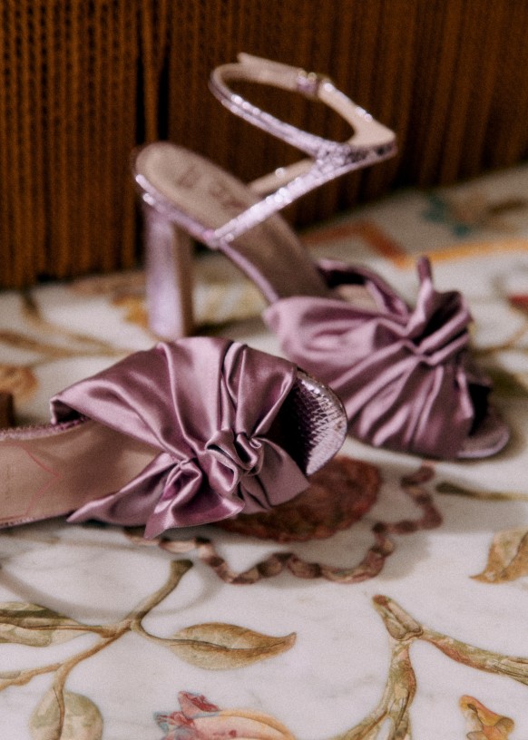 MARLENE CFM SOULIERS x EDITIONS SEZANE ハイサンダル