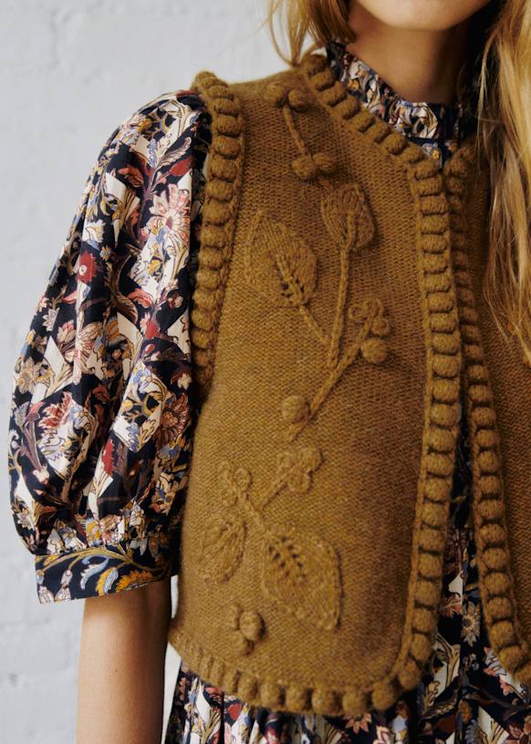 Nate カーディガン - Sézane X Sea NY - エクリュ - メリノウール - Sézane