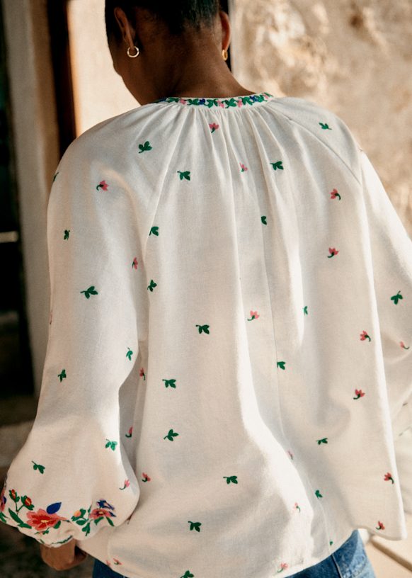 Aquila Blouse - Aster Print