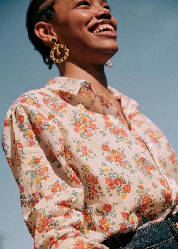 Sézane Ann Shirt Ann Shirt - Sézane x Inoui Editions – 10022