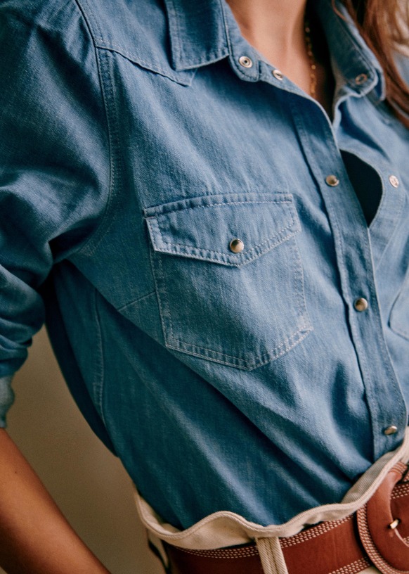 Chemise jean sezane Clearance
