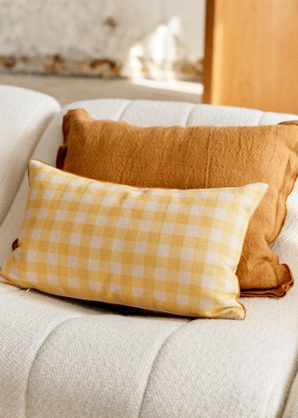 Cushion Tissé Vichy - Small model