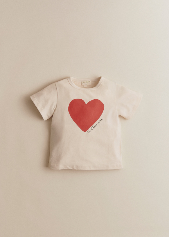 La Chamade T-Shirt - Rosewood/Burgundy - Organic cotton - organic