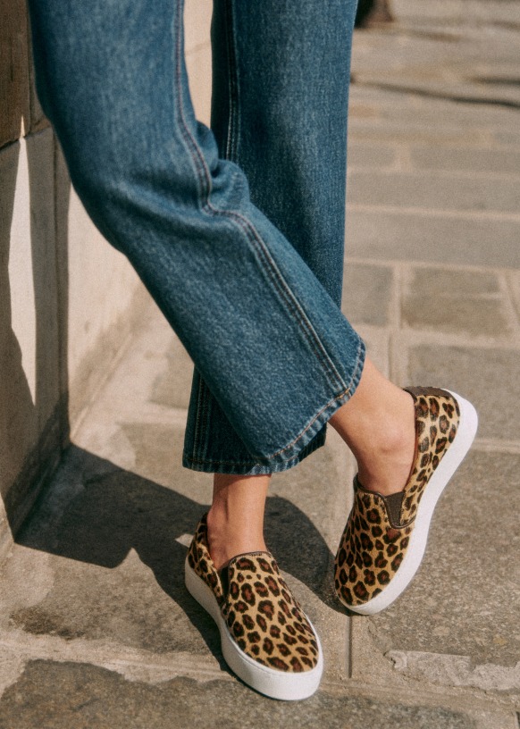 Leopard print sneakers | The Kooples - US