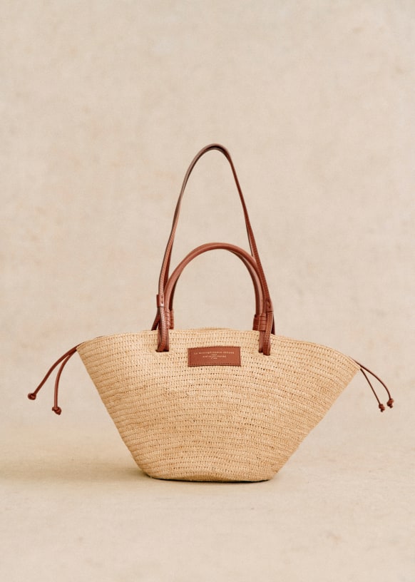 Sac a shop main style panier