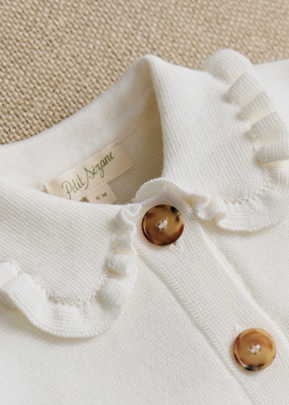 Betty カーディガン - ローズウッド - メリノウール - Sézane