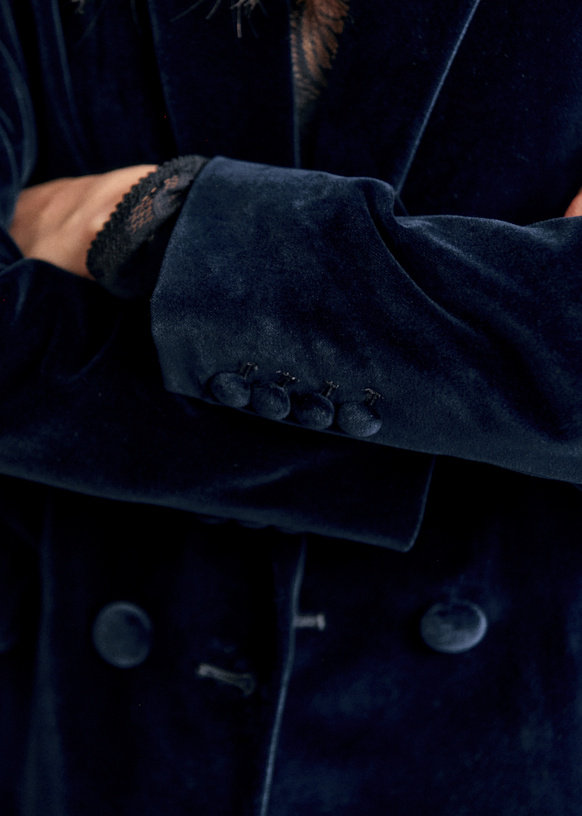 Christie Jacket - Terracotta - Recycled polyester - Sézane
