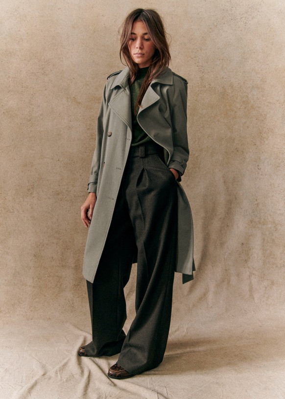 Khaki trench coat new arrivals