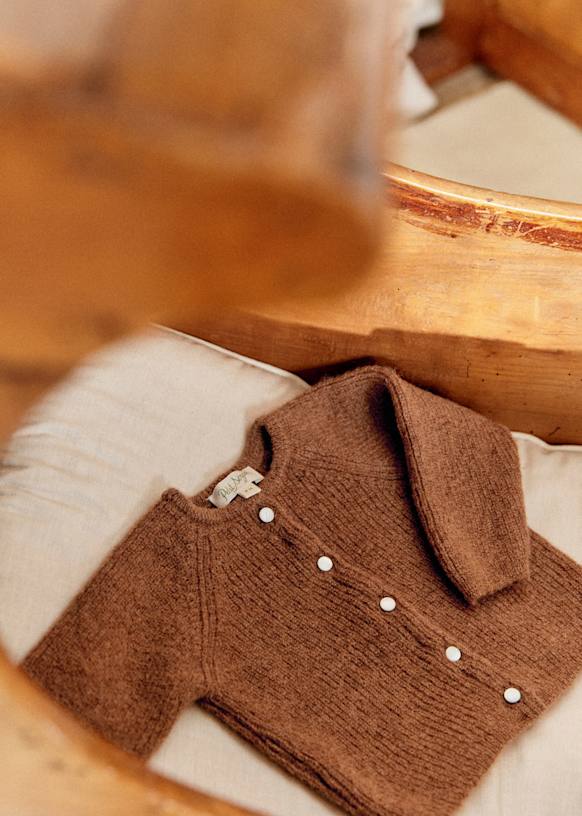 Gaspard Cardigan - Ecru - Super kid mohair - Sézane