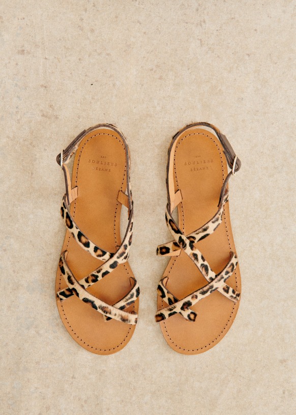 Sonoma Women's Leopard Print Toe Thong Sandals | eBay