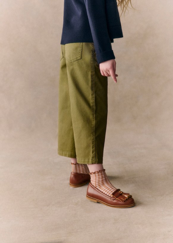 【大注目】 Lisa Loafers - Natural Heritage Leather - Bovine leather 靴