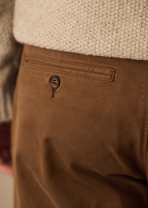 Tom Chinos - Navy - Organic cotton - organic textile