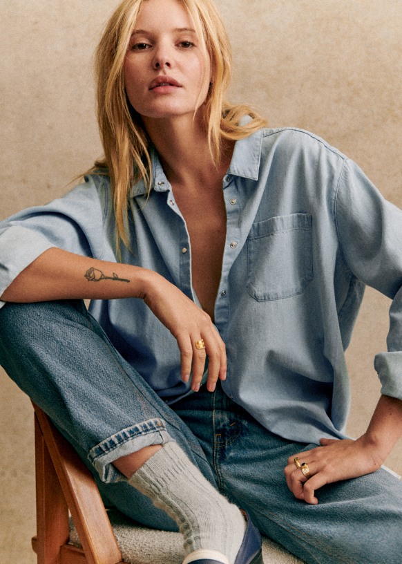 Women's Denim Shirts: in Jeans, Western Style | Diesel®