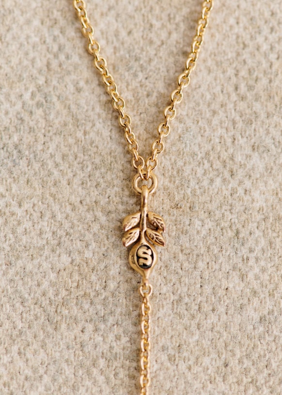 Gold robin necklace on sale