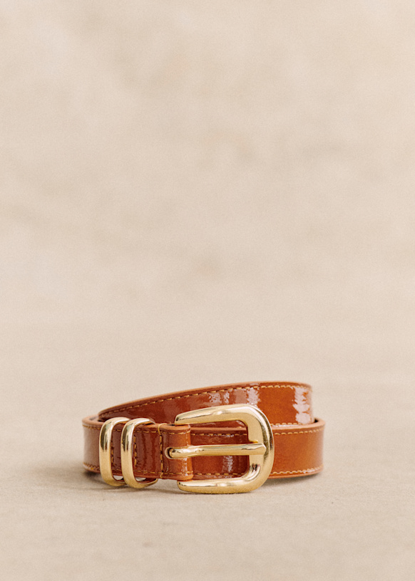 sezaneベルト Artemis Belt - Beige - Bovine leather - Sézane