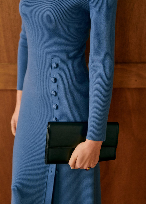 Harper Dress - Ecru - Merino Wool - Sézane