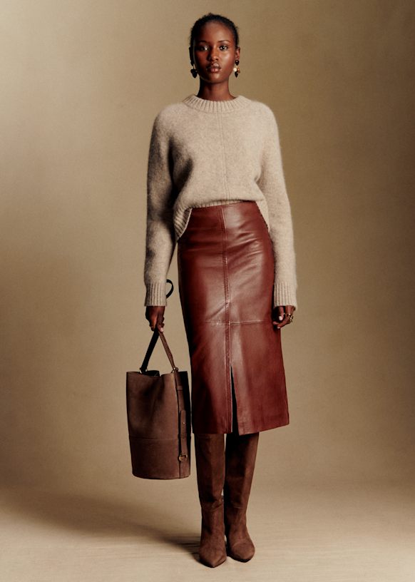 20日迄価格 Sezane セザンヌ 2way ベビーアルパカ ニット セザンヌ