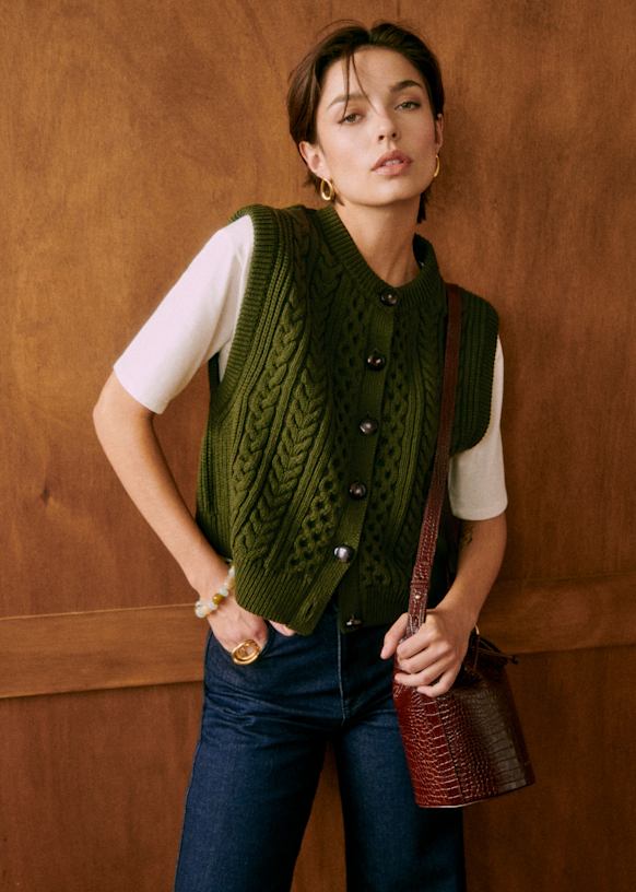 Sezane カーディガン　XS XS以下 SEZANE(セザンヌ) カーディガン(レディース) - 海外通販