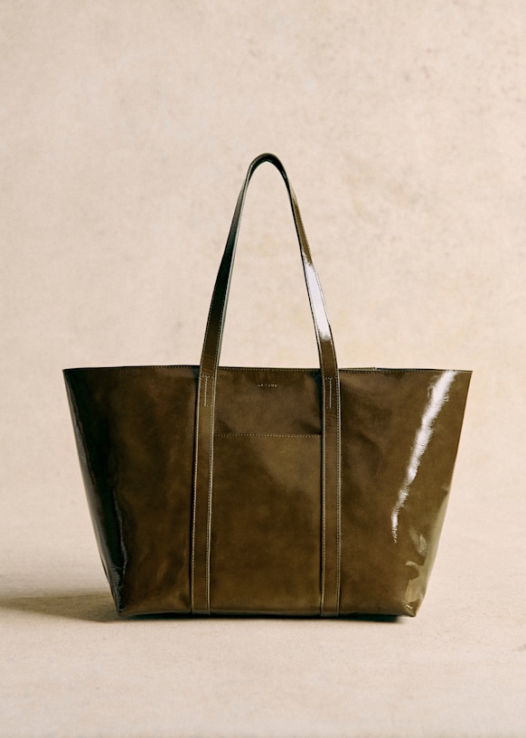 [OVHEE] モブショッパーバック(BROWN) / 韓国発 韓国で爆売れ！】本革を使用したママバッグ「MOUGU」が日本初