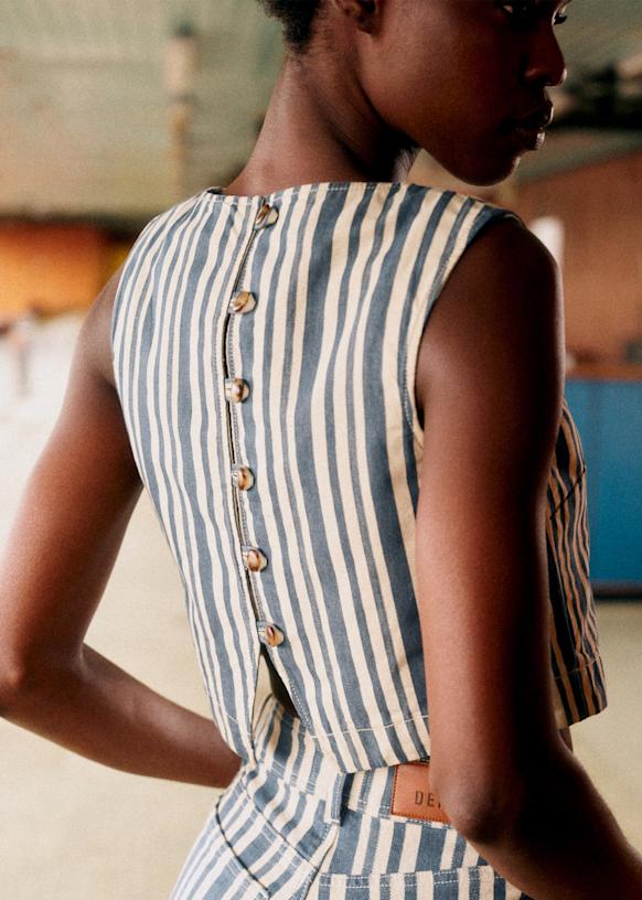 Davy Top - Swim Stripes - Organic Cotton - Sézane Davy Top - Swim Stripes - Organic Cotton - Sézane