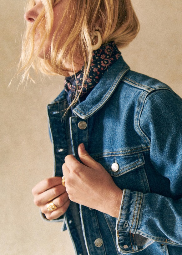 Veste jean sezane outlet