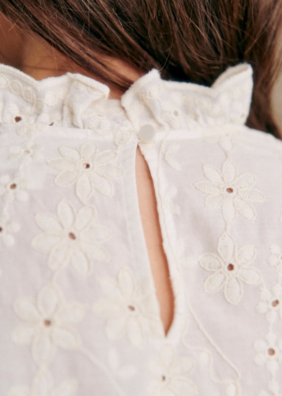 専用‼️Sezane セザンヌ　EGLANTINE ブラウス　36サイズ　S-M Sezane セザンヌ EGLANTINE ブラウス 36サイズ S-M - メルカリ