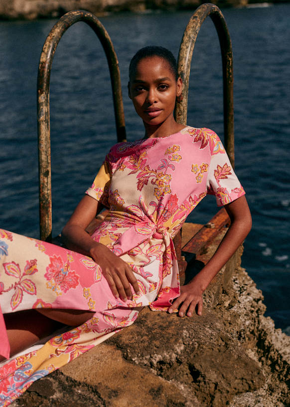 Pippa ドレス - ブラック - オーガニックコットン - オーガニック繊維