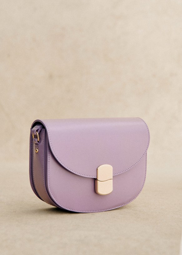 ESBEDA Purple Color Beautiful self Design handbag For Women