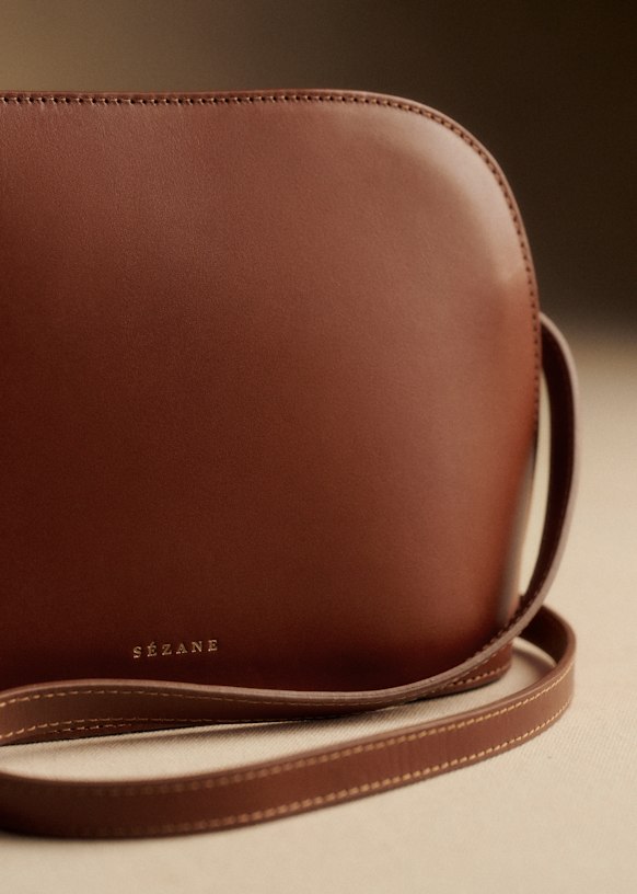 Heritage Victorバッグ - ナチュラルヘリテージ - 牛革 - Sézane