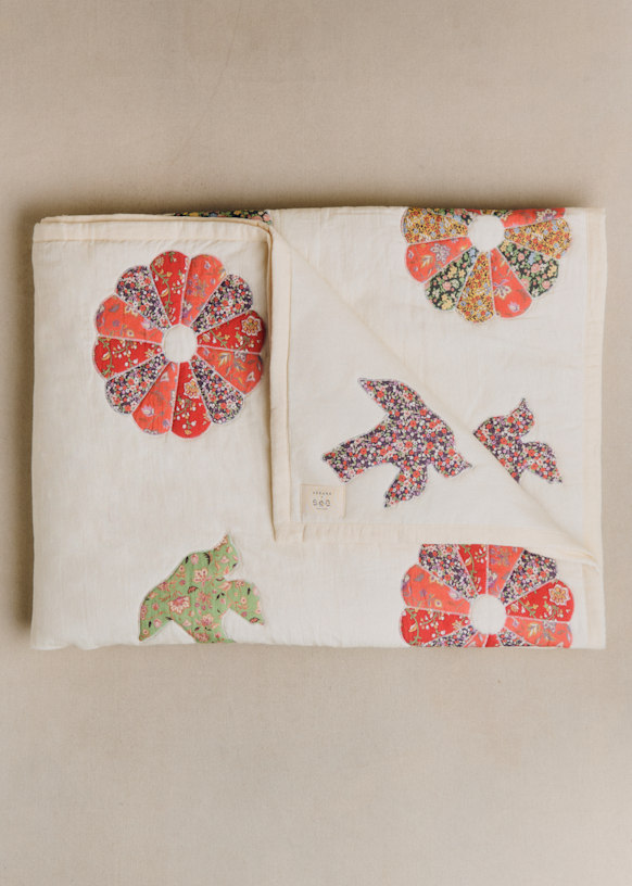 Bedspread - Sézane x Sea New York - Woodstock Patchwork - Cotton