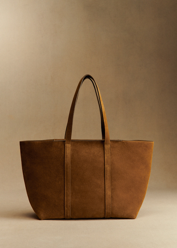 Gabin Bag - Olive Green python print - Bovine leather - Sézane
