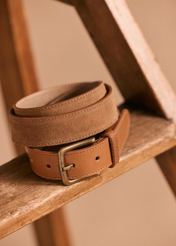 Vittorio Belt - Green - Leather - Sézane