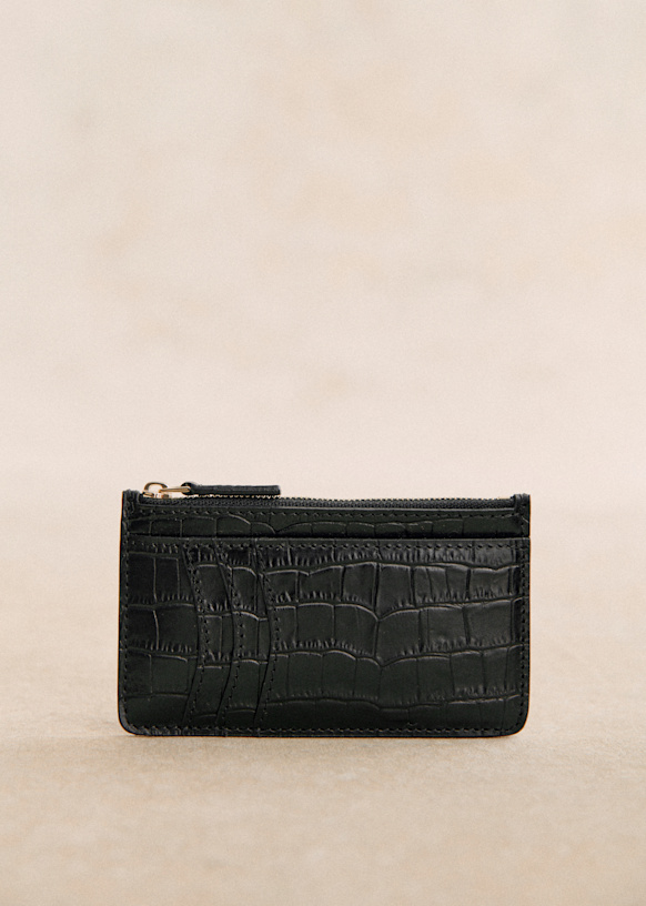 セザンヌ 本革 コンパクトウォレット レザー カードケース (SEZANE/折りたたみ財布) 98381048【BUYMA】