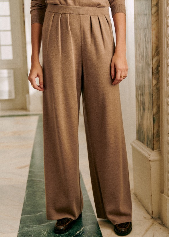 Giorgio Armani Womens Brown Wool High Rise Pleated Straight Dress Pant -  Shop Linda's Stuff