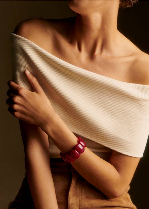 Amandine Bracelet - Honey - Resin - Sézane