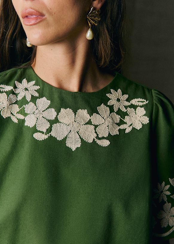 Tierra Dress - Summer Green